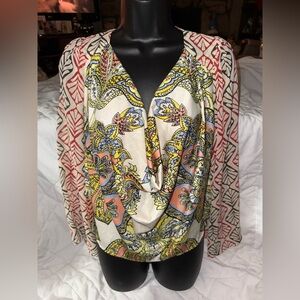 Free People Scoop Neck Blouse